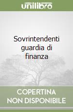 Sovrintendenti guardia di finanza libro