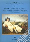 Filosofia, letteratura e teatro. Studi in onore di Giovanni Feliciani libro