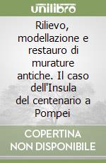 Rilievo, modellazione e restauro di murature antiche. Il caso dell'Insula del centenario a Pompei libro