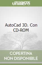 AutoCad 3D. Con CD-ROM libro