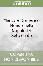 Marco e Domenico Mondo nella Napoli del Settecento libro