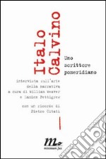 Uno scrittore pomeridiano libro