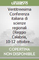 Ventitreesima Conferenza italiana di scienze regionali (Reggio Calabria, 10-12 ottobre 2002). CD-ROM