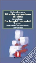 Piccolo canzoniere di città-Da luoghi intravisti libro