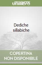 Dediche sillabiche libro