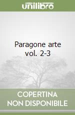 Paragone arte vol. 2-3 libro