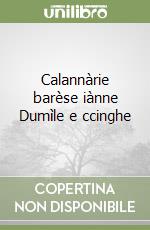 Calannàrie barèse iànne Dumìle e ccinghe libro