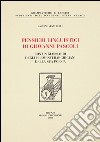 Pensieri linguistici di Giovanni Pascoli. Con un glossario degli elementi barghigiani della sua poesia libro di Venturelli Gastone