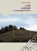 Licini, Leopardi e il paesaggio sublime libro