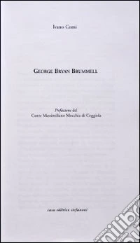George Bryan Brummell