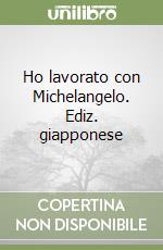 Ho lavorato con Michelangelo. Ediz. giapponese libro