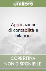 Applicazioni di contabilità e bilancio libro