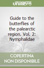 Guide to the butterflies of the palearctic region. Vol. 2: Nymphalidae libro