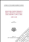 Registrum scripturarum della Procura generale dell'Ordine Cappuccino 1650-1688 libro