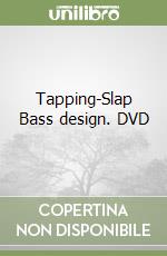 Tapping-Slap Bass design. DVD libro