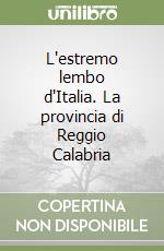 L'estremo lembo d'Italia. La provincia di Reggio Calabria libro