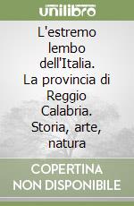 L'estremo lembo dell'Italia. La provincia di Reggio Calabria. Storia, arte, natura libro