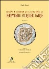 Effemeridi storiche patrie dal 1446 al 1699 e dal 1700 al 1736 libro