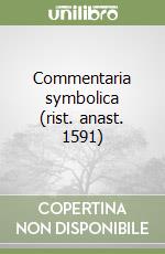 Commentaria symbolica (rist. anast. 1591) libro