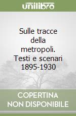 Sulle tracce della metropoli. Testi e scenari 1895-1930 libro