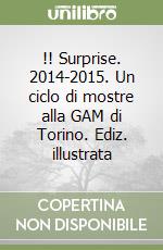 !! Surprise. 2014-2015. Un ciclo di mostre alla GAM di Torino. Ediz. illustrata libro