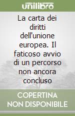 La carta dei diritti dell'unione europea. Il faticoso avvio di un percorso non ancora concluso libro