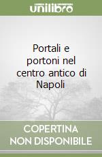 Portali e portoni nel centro antico di Napoli libro