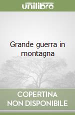 Grande guerra in montagna libro