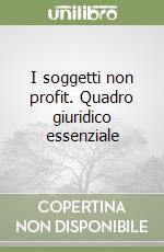 I soggetti non profit. Quadro giuridico essenziale libro