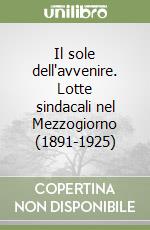 Il sole dell'avvenire. Lotte sindacali nel Mezzogiorno (1891-1925)