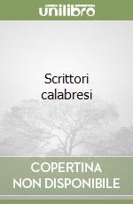 Scrittori calabresi libro