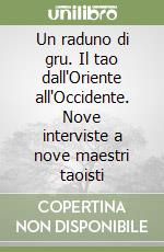 Un raduno di gru. Il tao dall'Oriente all'Occidente. Nove interviste a nove maestri taoisti libro