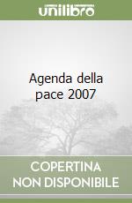 Agenda della pace 2007 libro