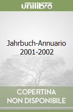 Jahrbuch-Annuario 2001-2002 libro