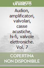 Audion, amplificatori, valvolari, casse acustiche, hi-fi, valvole elettroniche. Vol. 7 libro