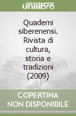 Quaderni siberenensi. Rivista di cultura, storia e tradizioni (2009)