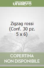 Zigzag rossi (Conf. 30 pz. 5 x 6) libro