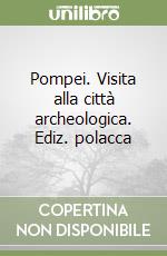 Pompei. Visita alla città archeologica. Ediz. polacca libro