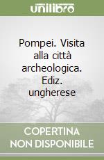 Pompei. Visita alla città archeologica. Ediz. ungherese libro