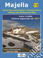 Majella. Carta escursionistica e scialpinistica 1:25000 libro