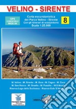 Velino-Sirente. Carta escursionistica del Parco Velino-Sirente. Con gli itinerari di scialpinismo. Scala 1:25.000 libro