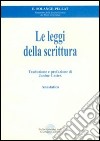 Le leggi della scrittura libro