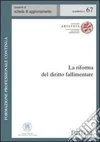 La riforma del diritto fallimentare