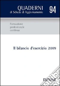 Il bilancio d'esercizio 2009