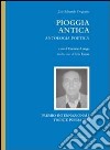 Pioggia antica. Antologia poetica libro