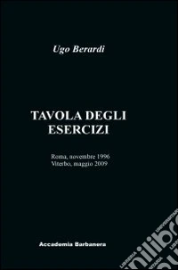 Tavola degli esercizi libro