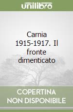 Carnia 1915-1917. Il fronte dimenticato