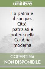 La patria e il sangue. Città, patriziati e potere nella Calabria moderna