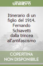 Itinerario di un figlio del 1914. Fernando Schiavetti dalla trincea all'antifascismo