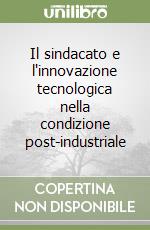 Il sindacato e l'innovazione tecnologica nella condizione post-industriale libro